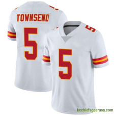 Youth Kansas City Chiefs Tommy Townsend White Authentic Vapor Untouchable Kcc216 Jersey C2908